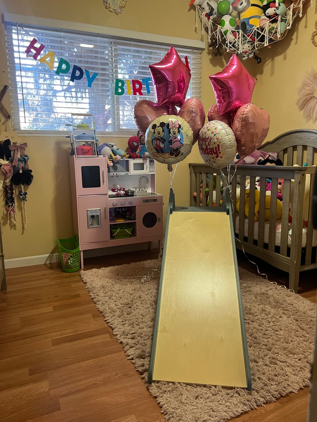 Customer photo review of Holland- Wooden Folding Slide