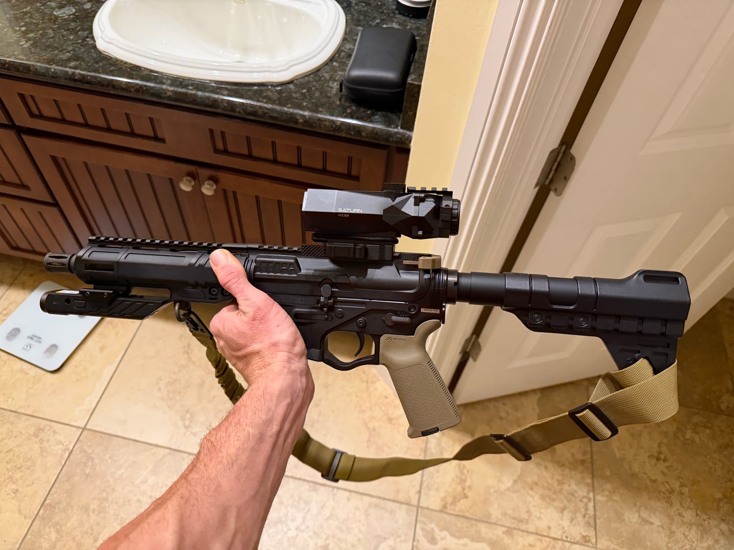 Customer photo review of SATURN™ 4x32 Tactical Scope (2.0)