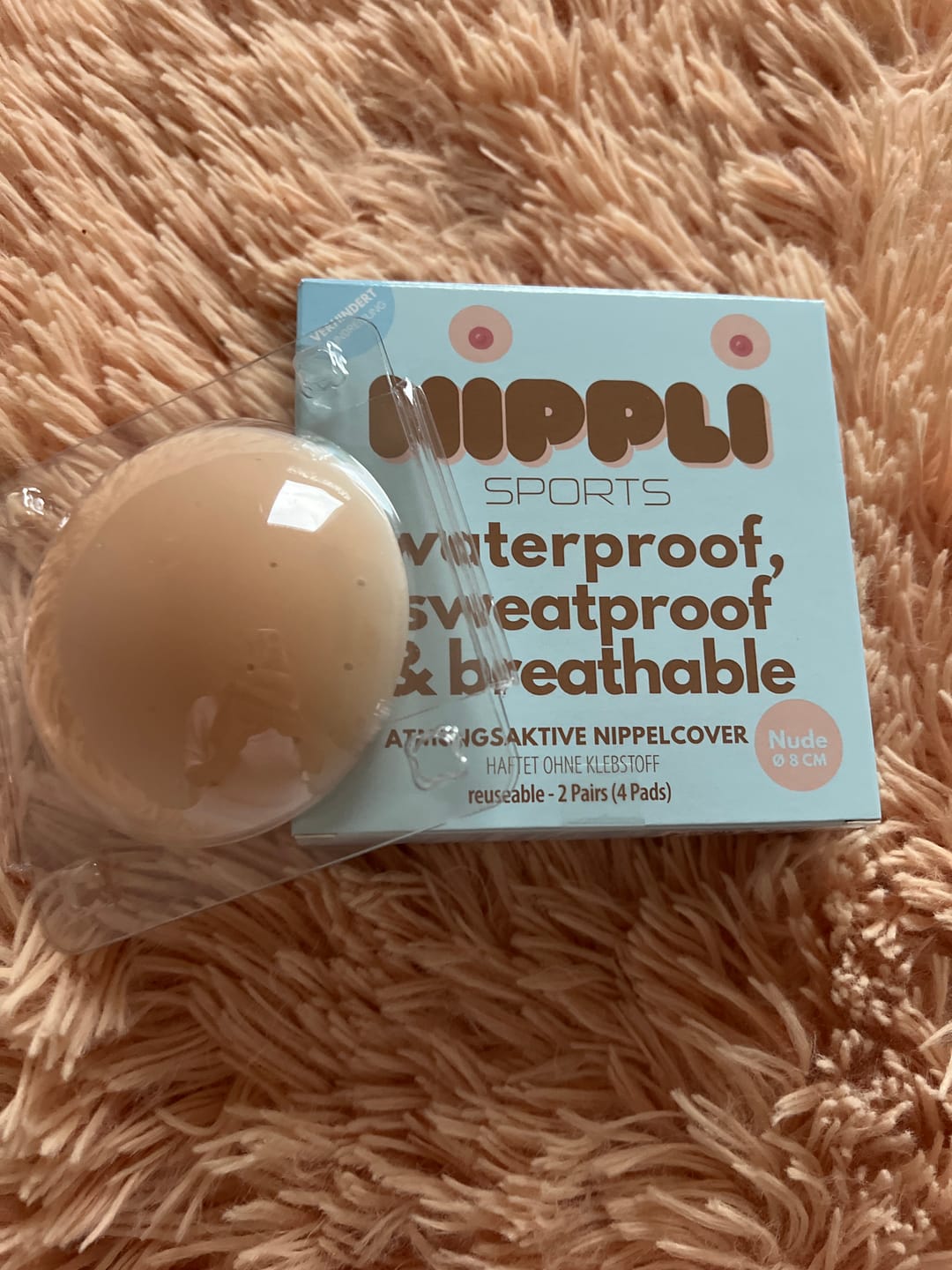 Customer photo review of Atmungsaktive Nippelcover (2 Paar) 4 St.