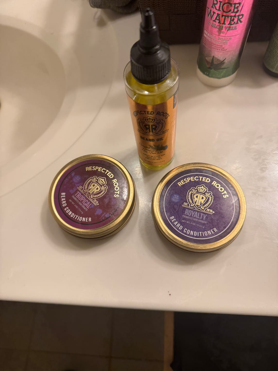 Customer photo review of Beard Care Kit