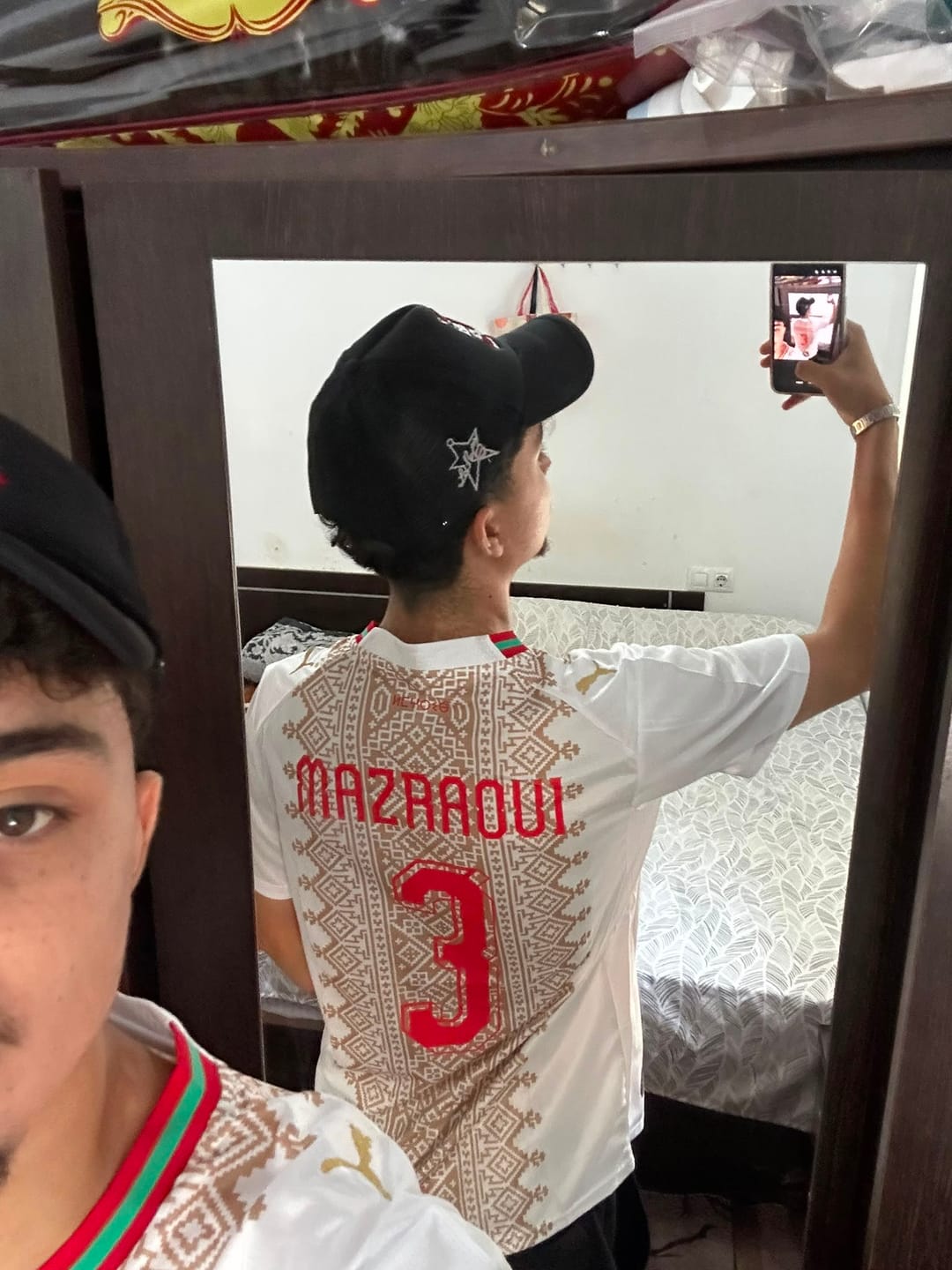 Customer photo review of Morocco 2026 Away Jersey