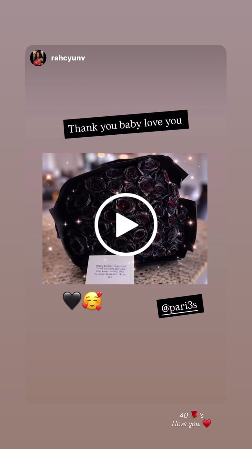 Customer video review of Black Rose Bouquet