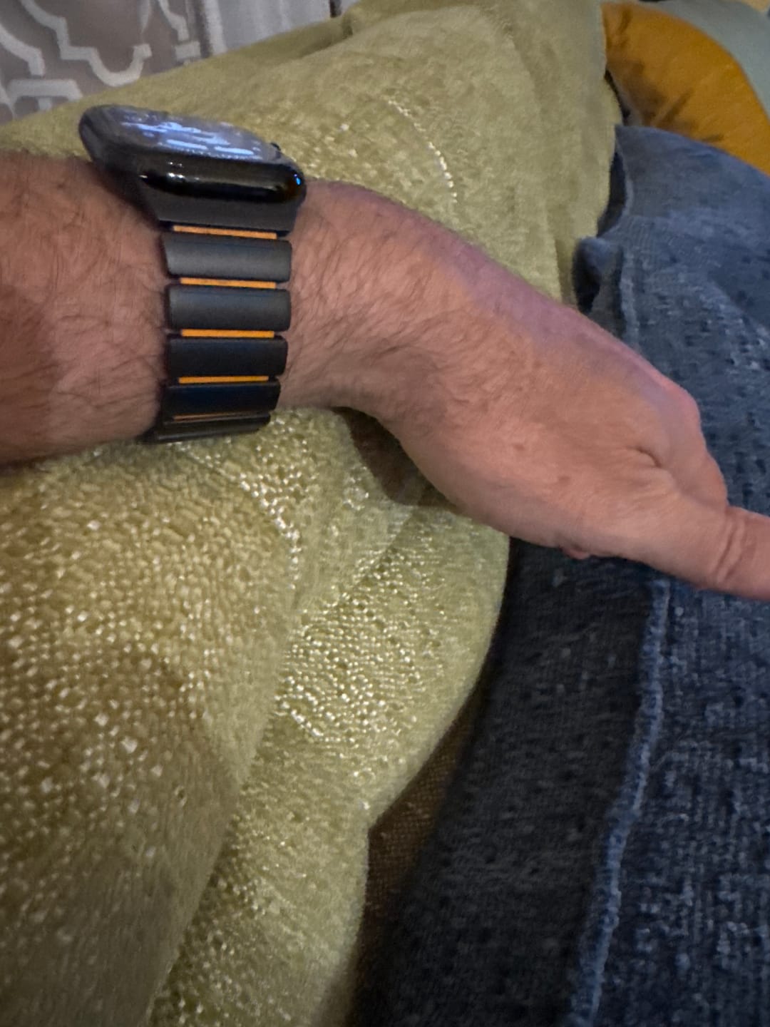 Customer photo review of WatchBand Titanium Sport