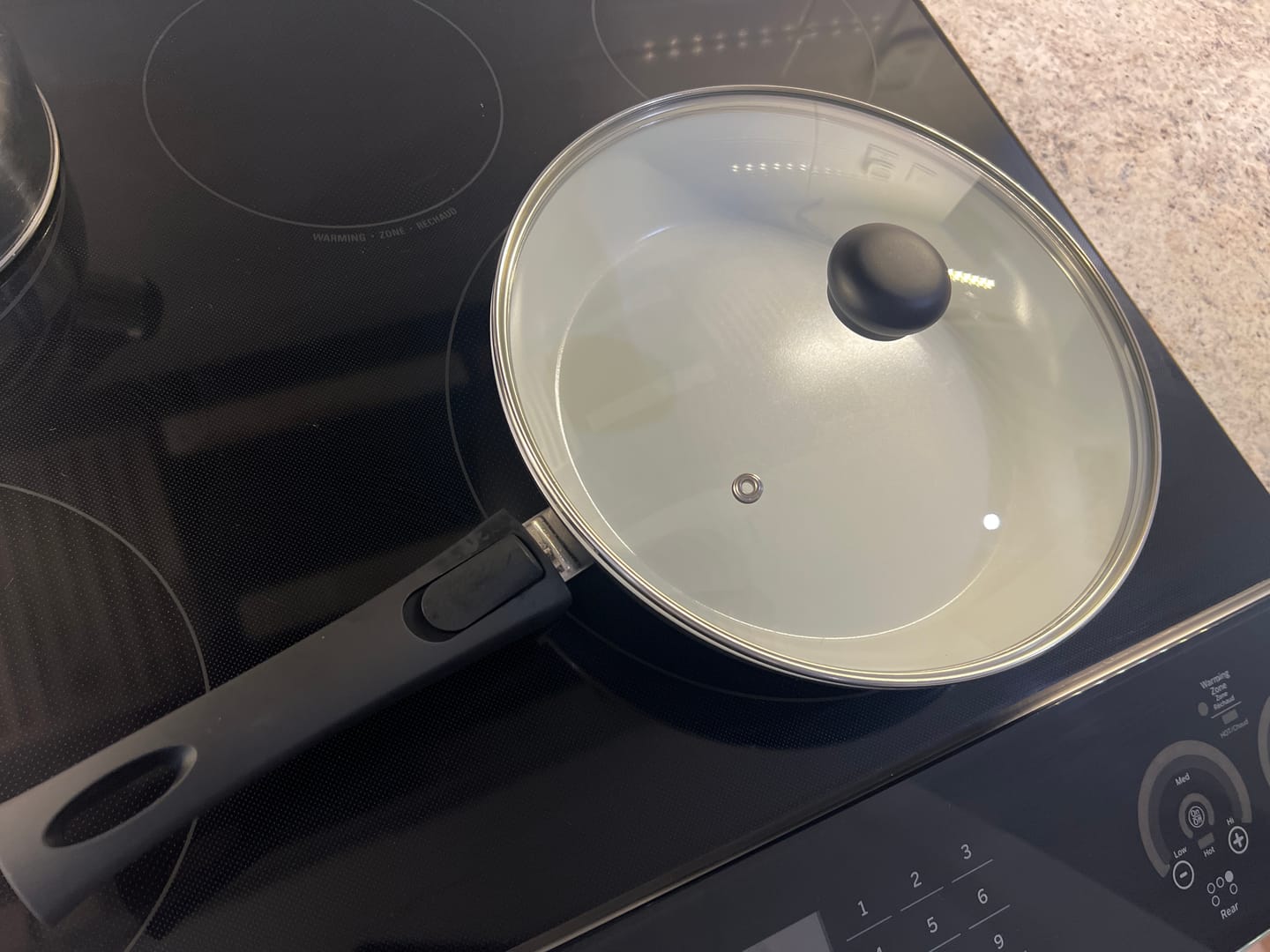 Customer photo review of P600 11.5" Ceramic Fry Pan – Non-Stick, Durable & Versatile Cookware
