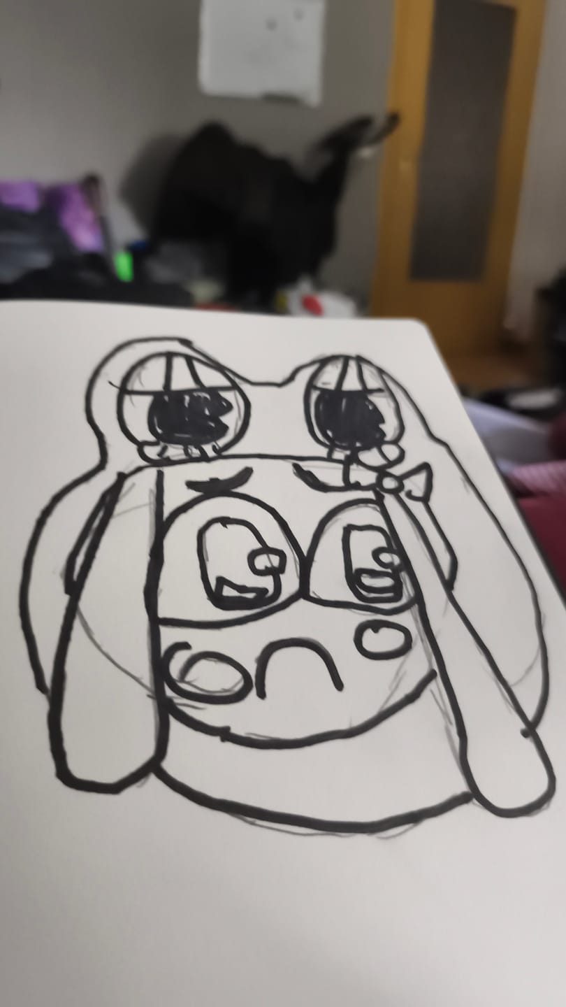 Customer photo review of Ribbit-Suit Jax Plush