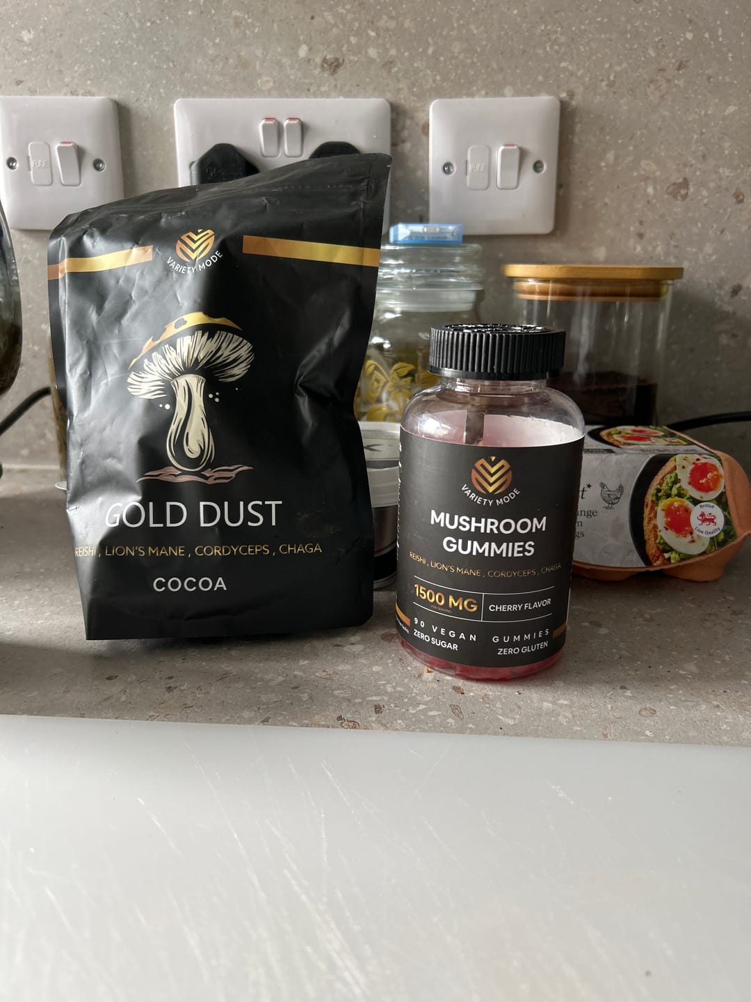 Customer photo review of Gold Dust - Cocoa & Gummies.