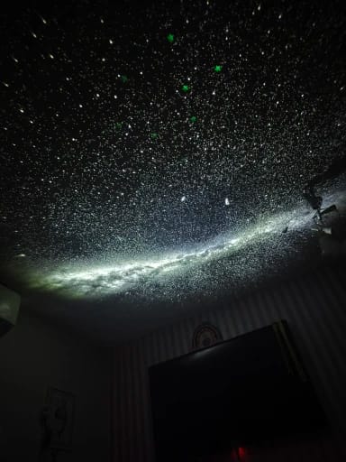 Customer photo review of Starry Sky Projector