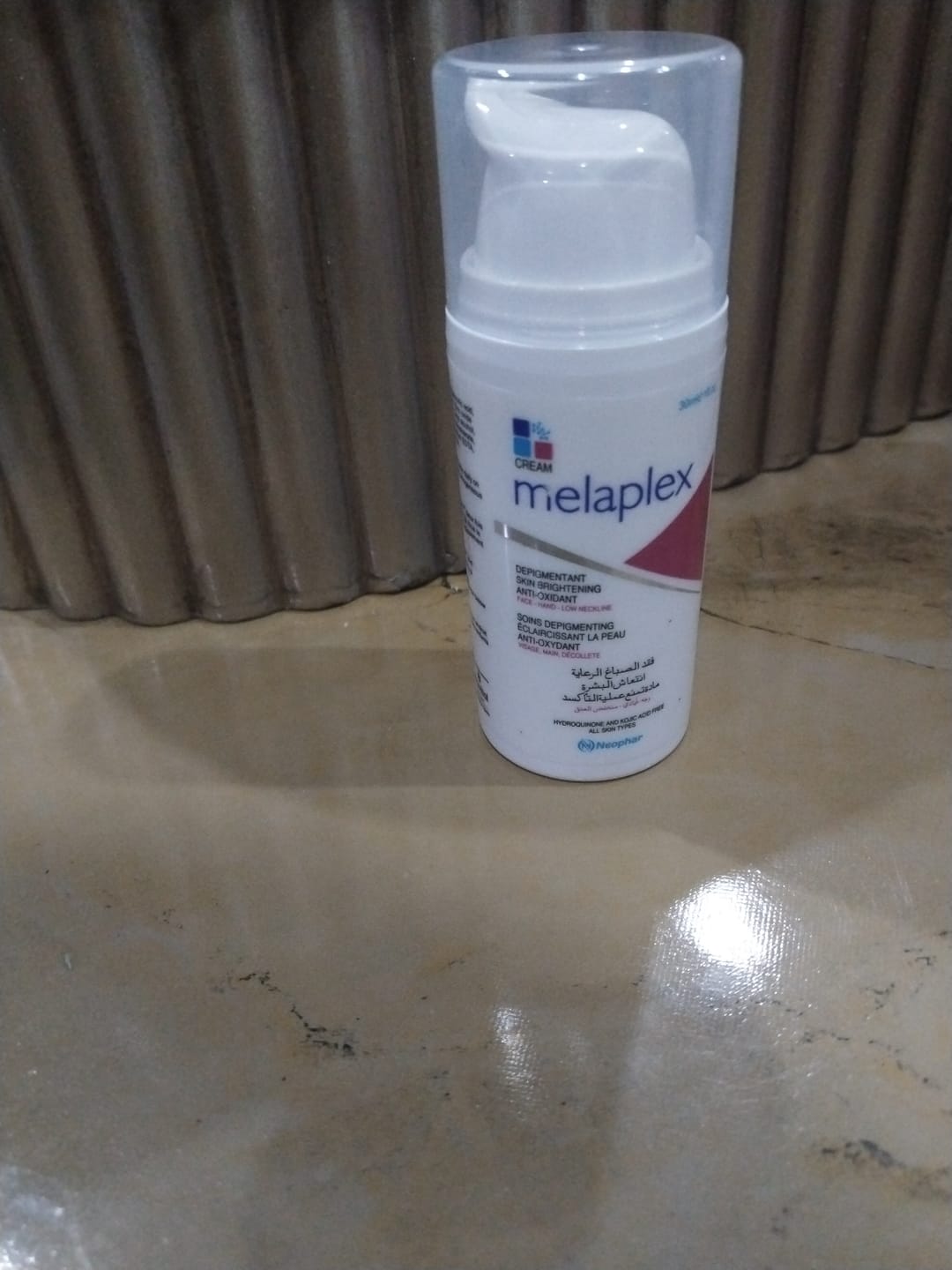 Customer photo review of Melaplex Cream