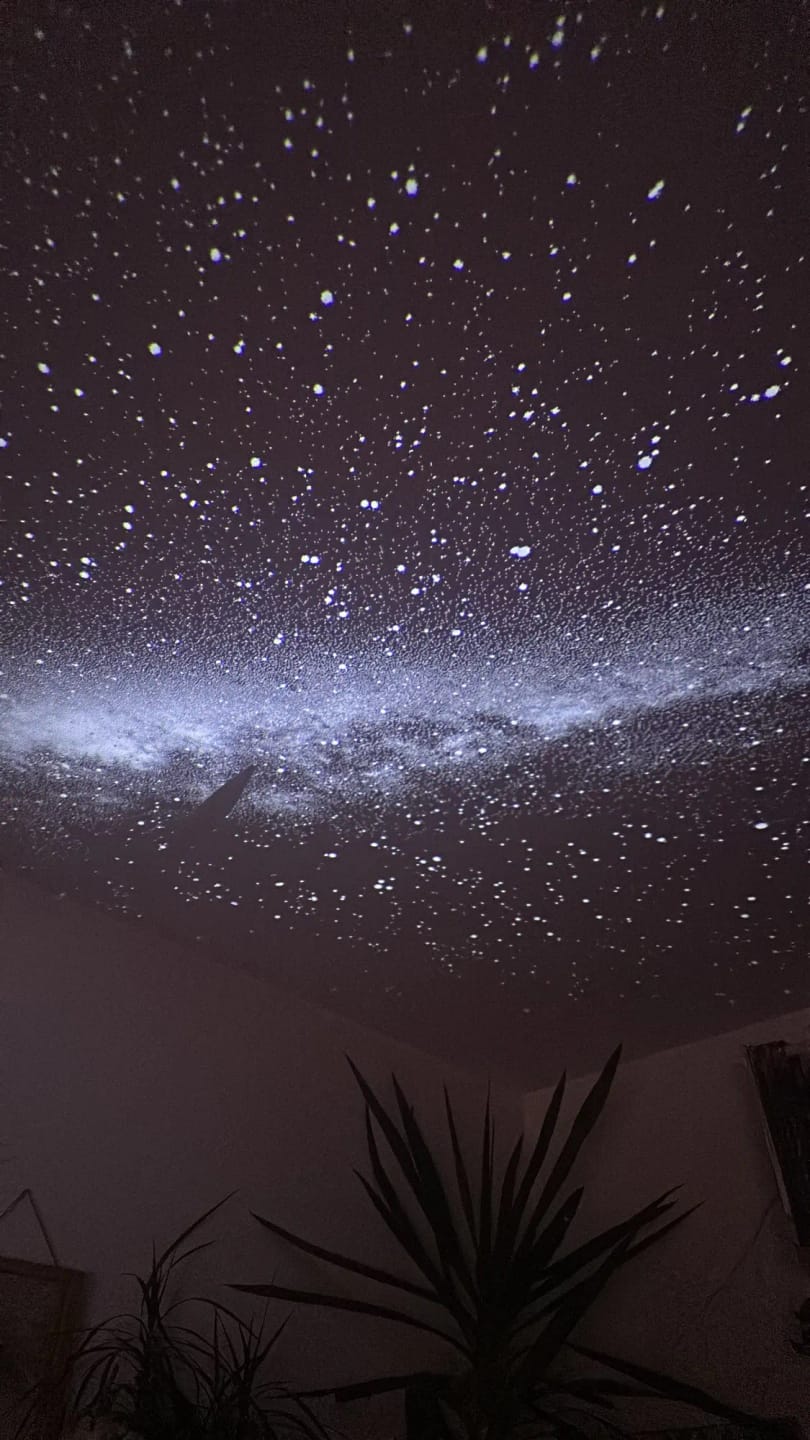 Customer photo review of Starry Sky Projector