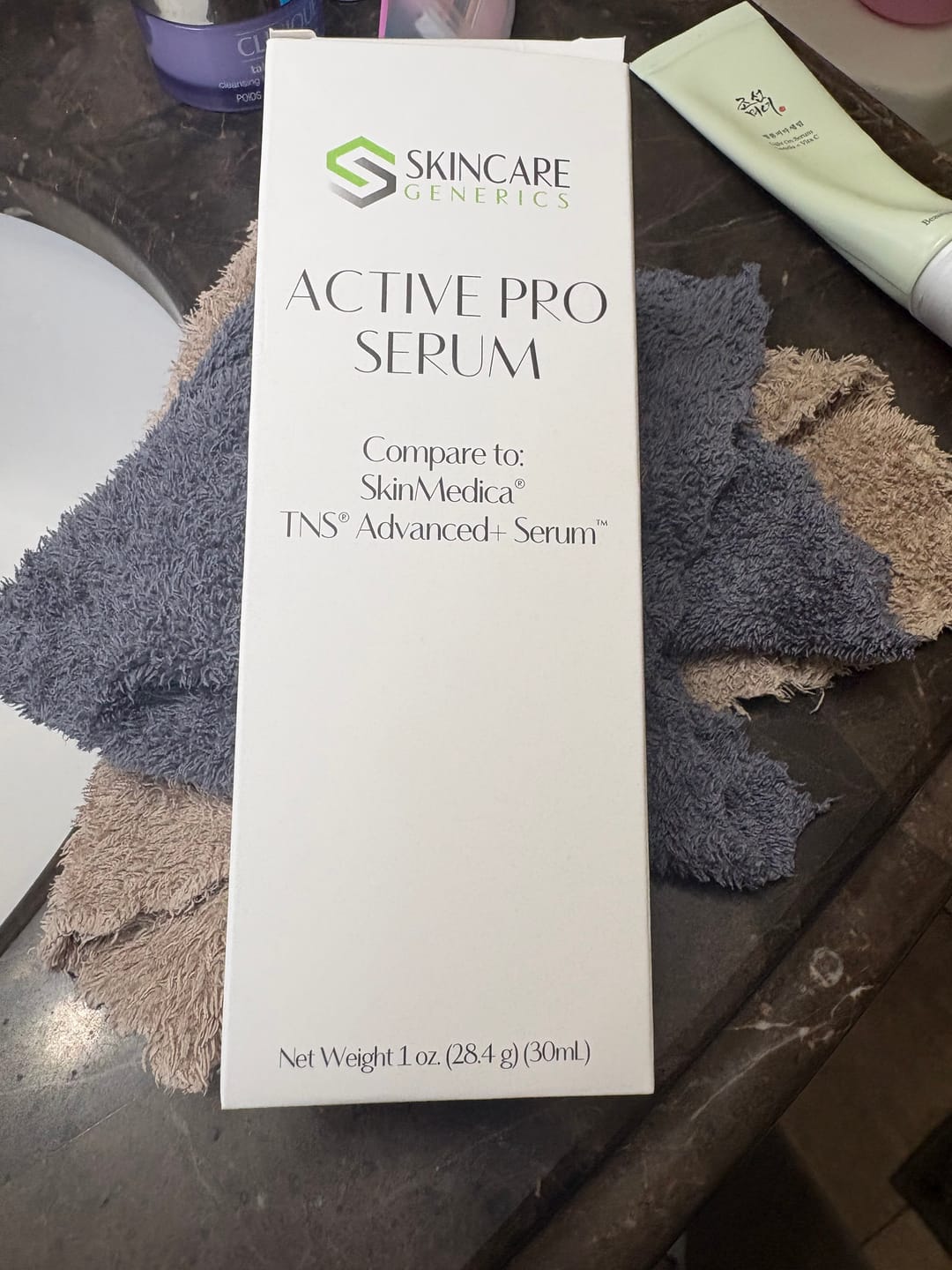 Customer photo review of ACTIVE PRO SERUM | ANTI-AGING