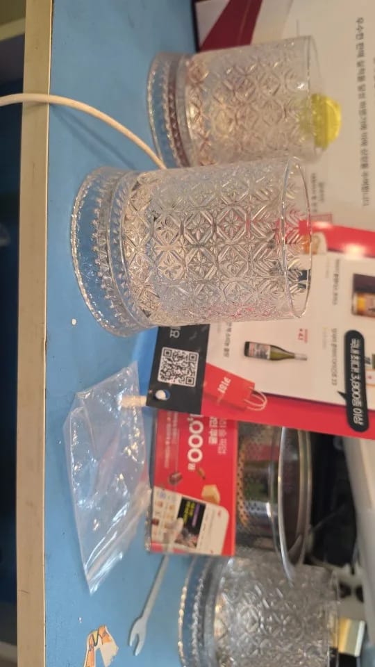 Customer photo review of The Spinning Glass