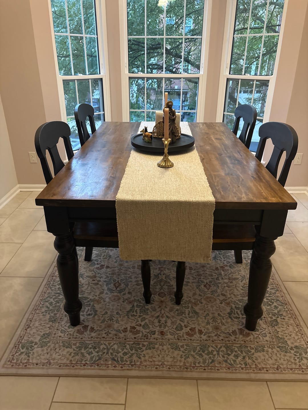 Customer photo review of Florin Washable Area Rug - Beige