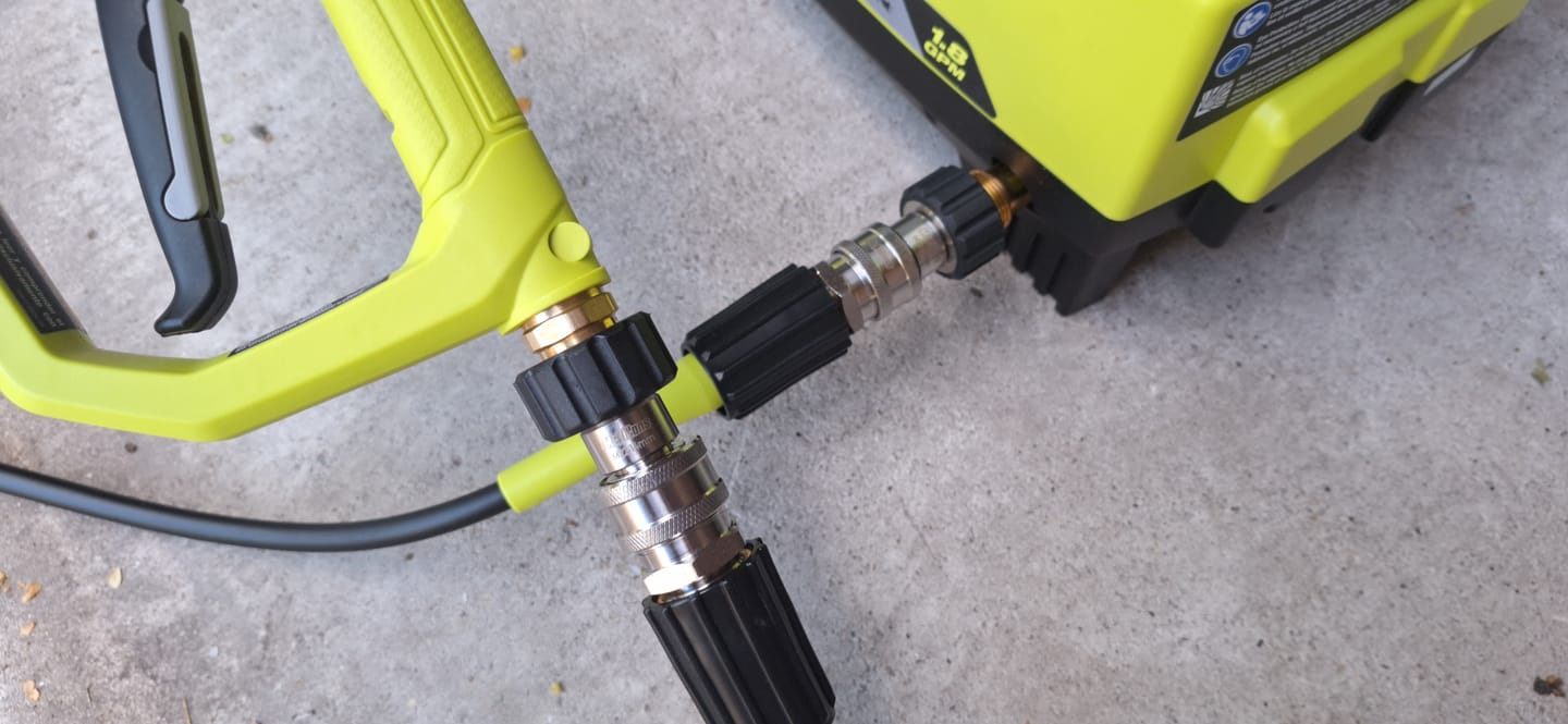 Customer photo review of Stainless Quick Connect Kit