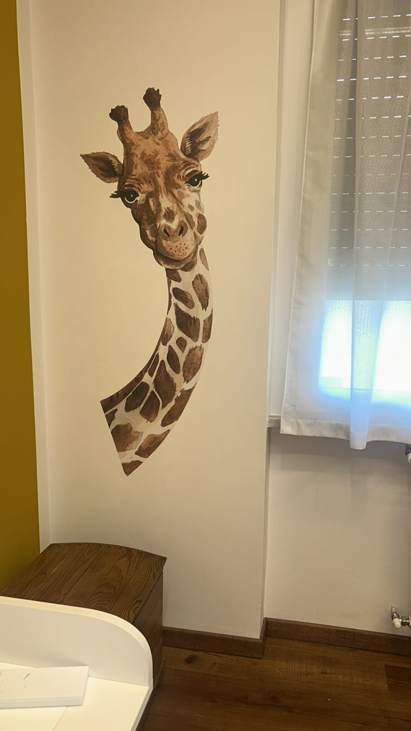 Customer photo review of Peeking Giraffe