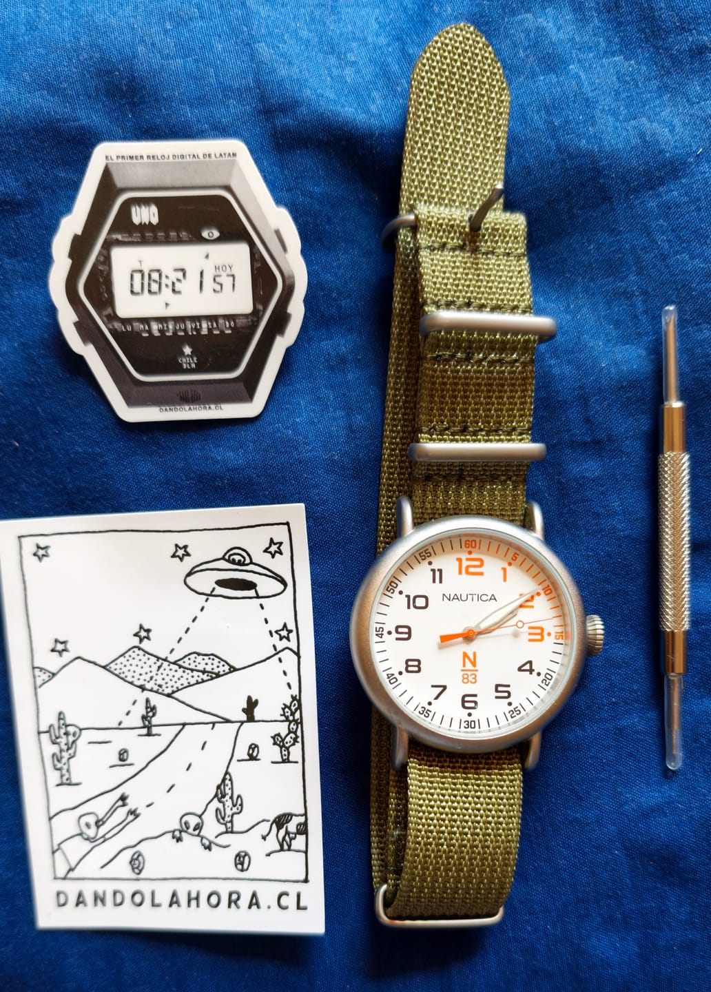 Customer photo review of Correa Nato Dando La Hora Verde