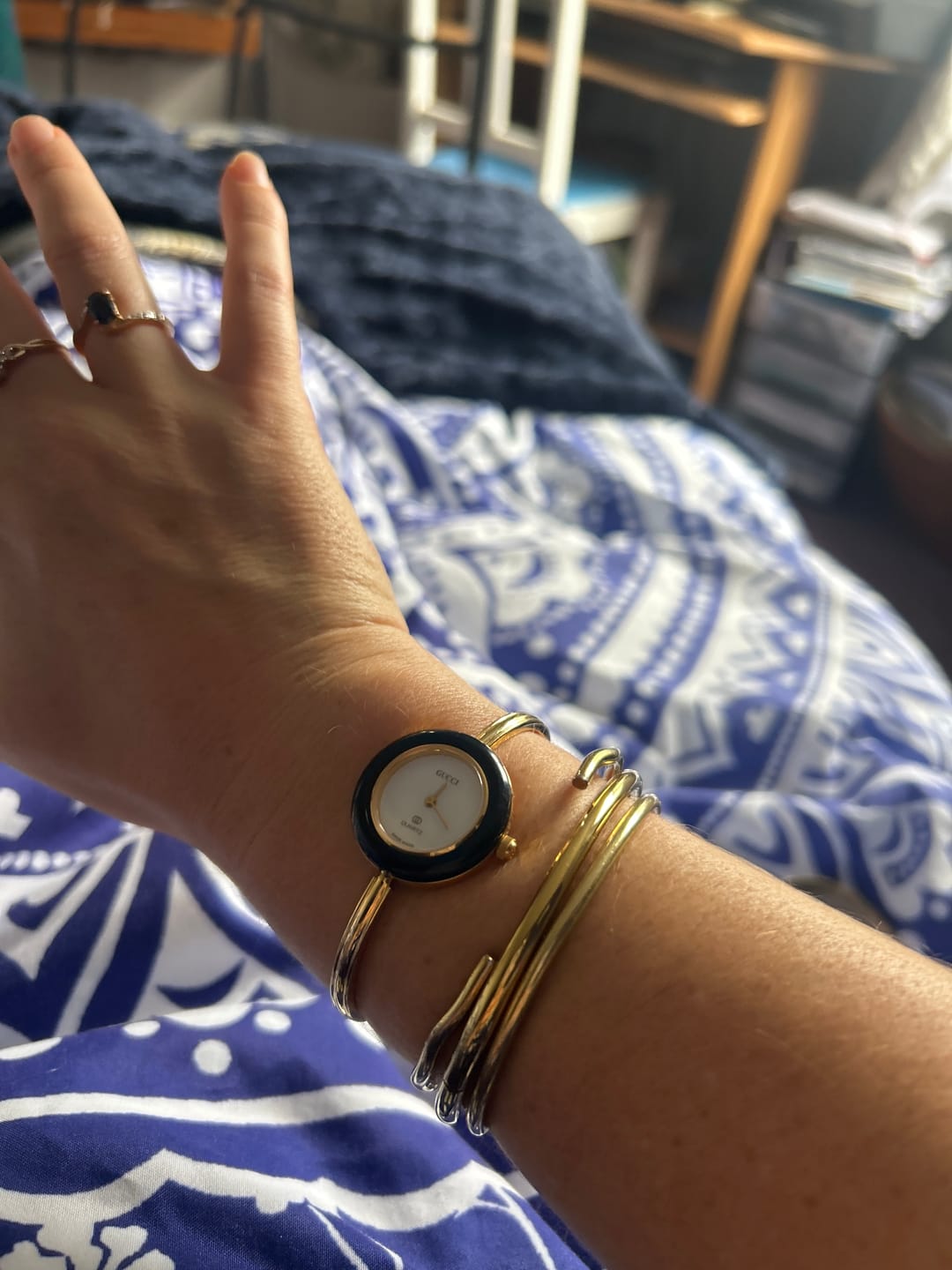 Customer photo review of Eli Gold Bangle