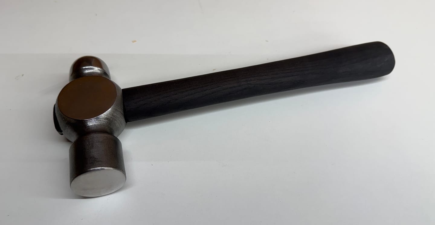Customer photo review of Ball-Peen Hammer with Ergonomic Ashwood Handle