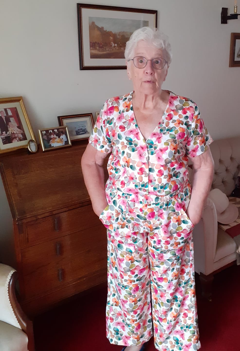 Customer photo review of Nature Whisper Linen Viscose Fabric