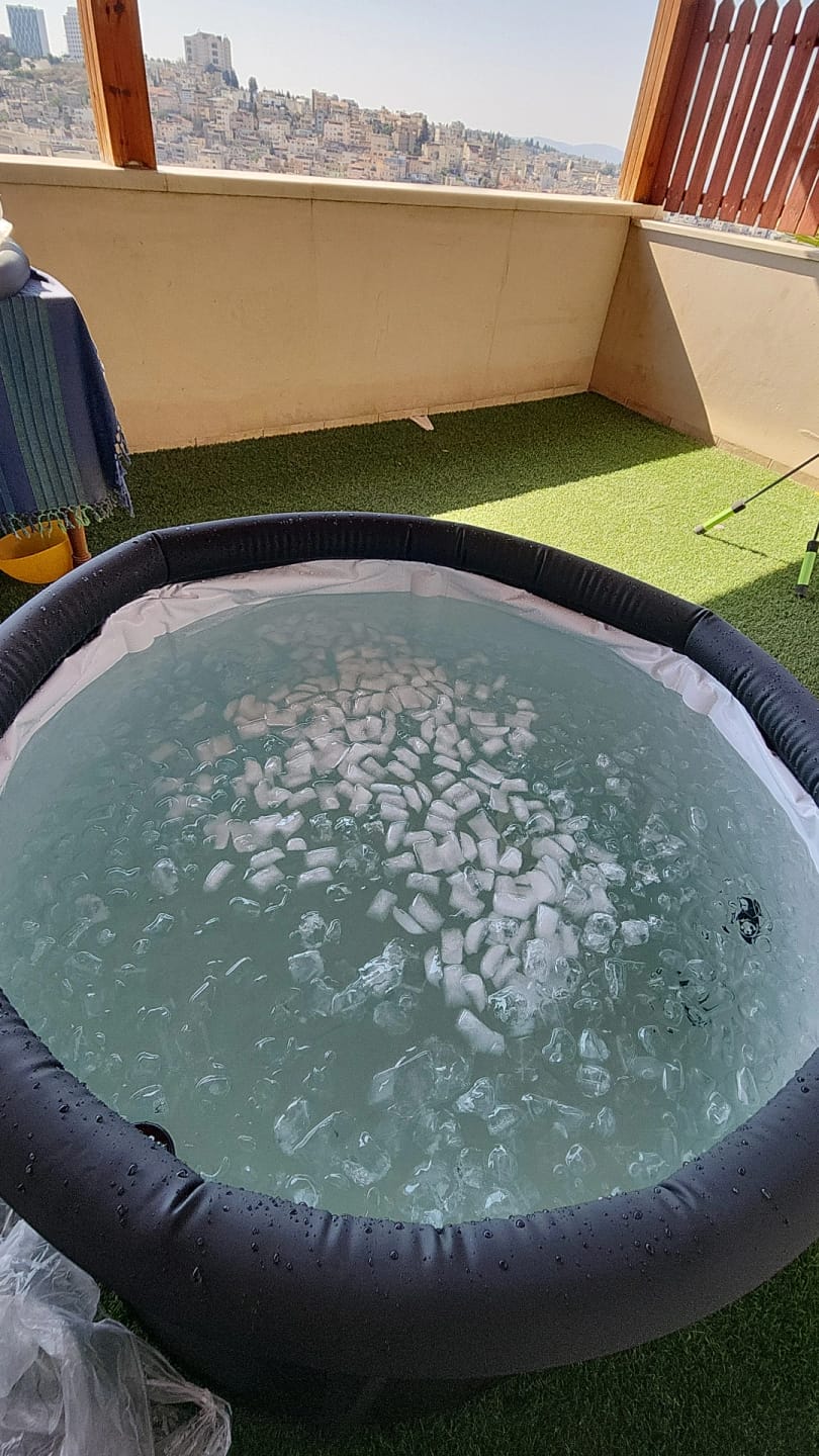 Customer photo review of CHILLPOD - אמבטיית קרח