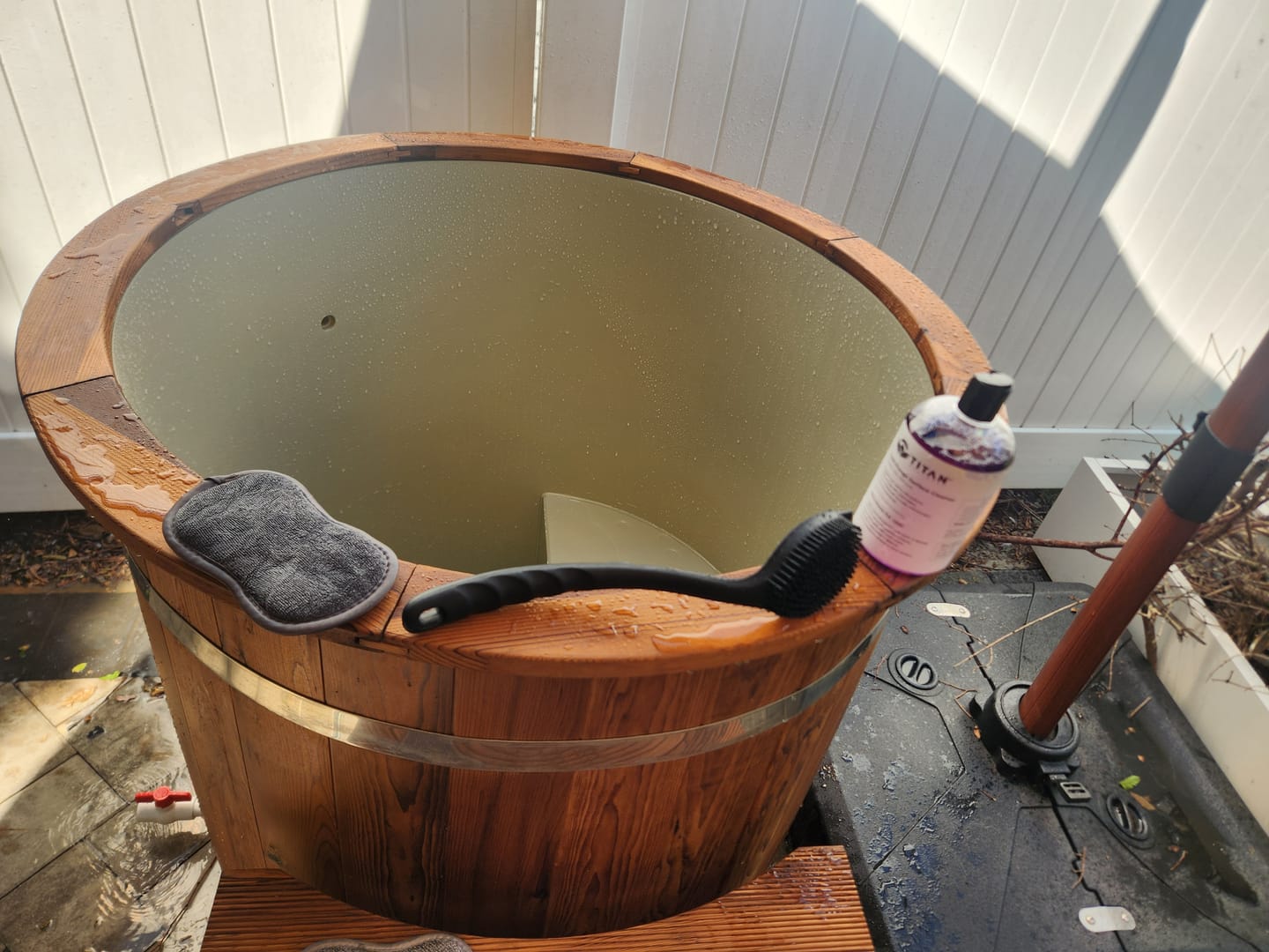 Customer photo review of Cold Plunge Surface Cleaner