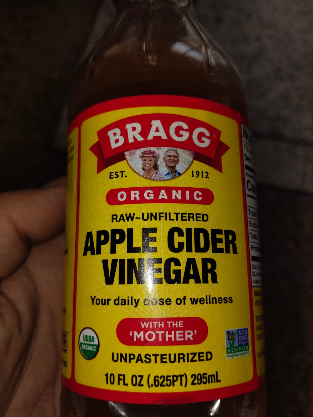 Customer photo review of Organic Apple Cider Vinegar