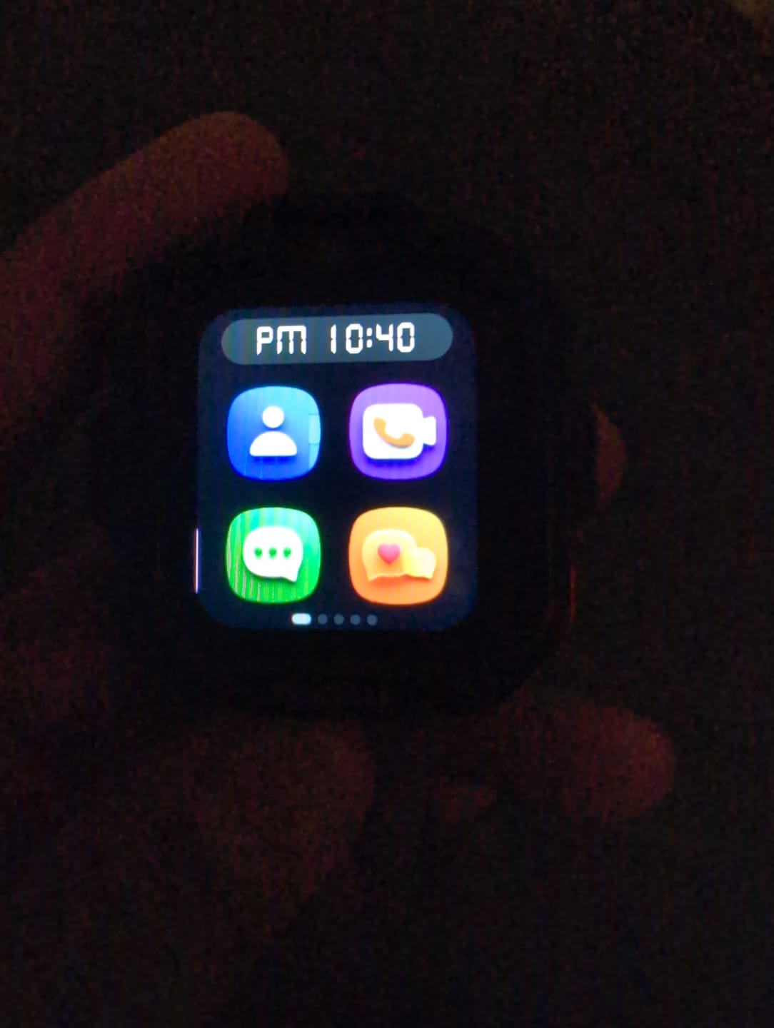 Customer photo review of TickTalk 5 Kids GPS Smartwatch with Calling & SOS