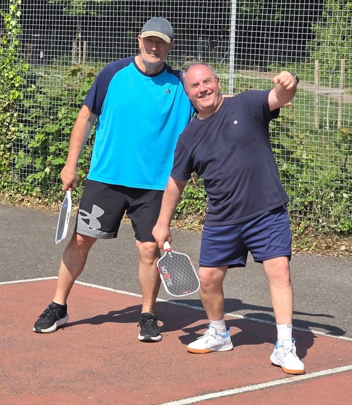 Customer photo review of MYSTIC PICKLEBALL PADDLE