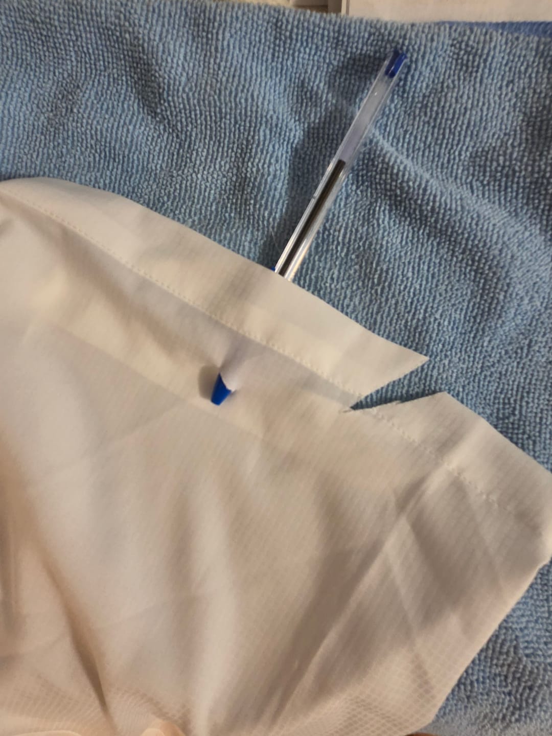 Customer photo review of Hatteras Outdoor Performance Button-Up Shirt