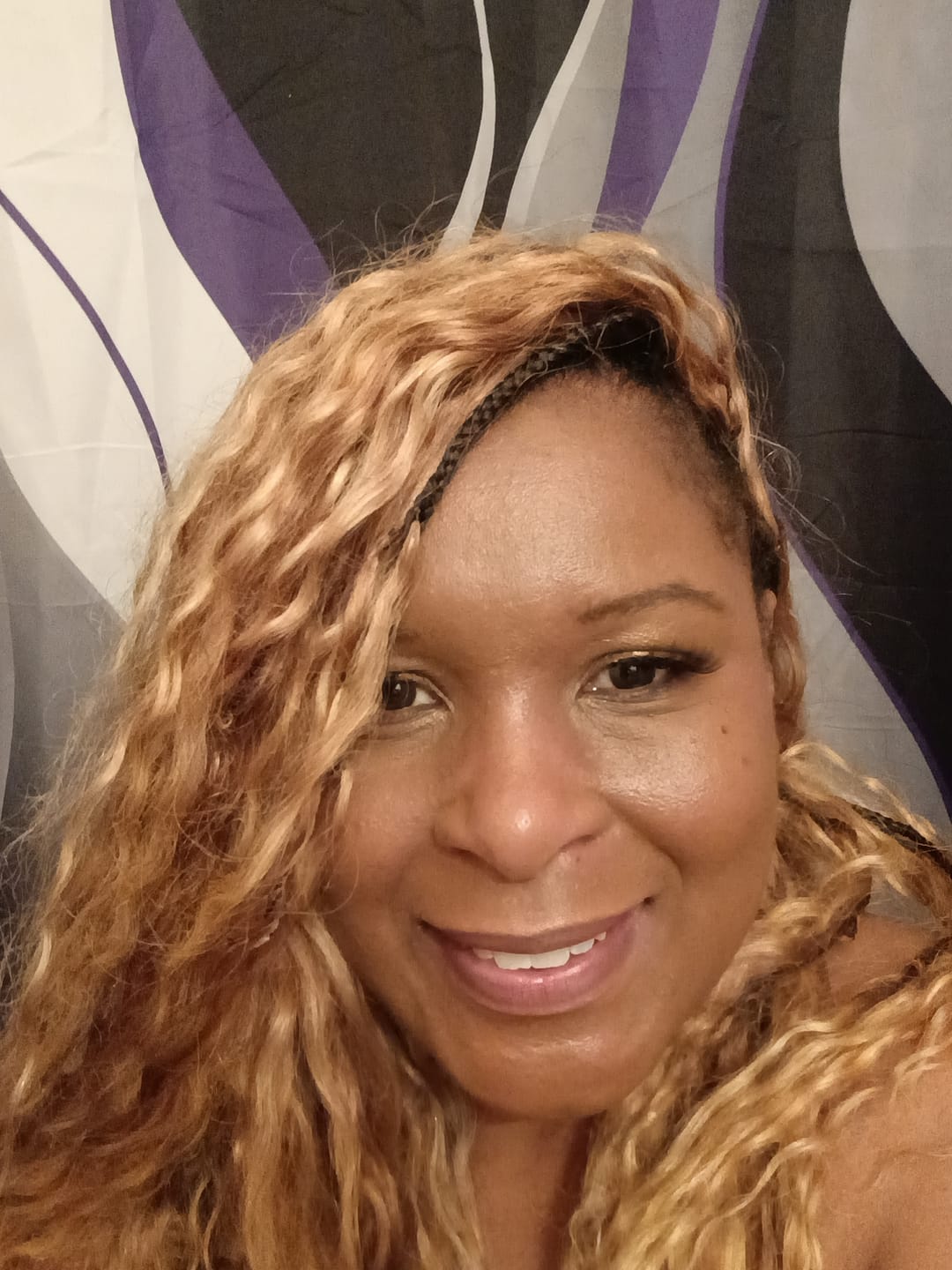 Customer photo review of #27/30/613 Mix Color Blend Deep Wave Human Crochet Hair