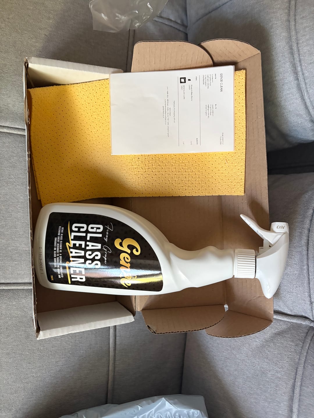 Customer photo review of Shower & Glass Cleaner