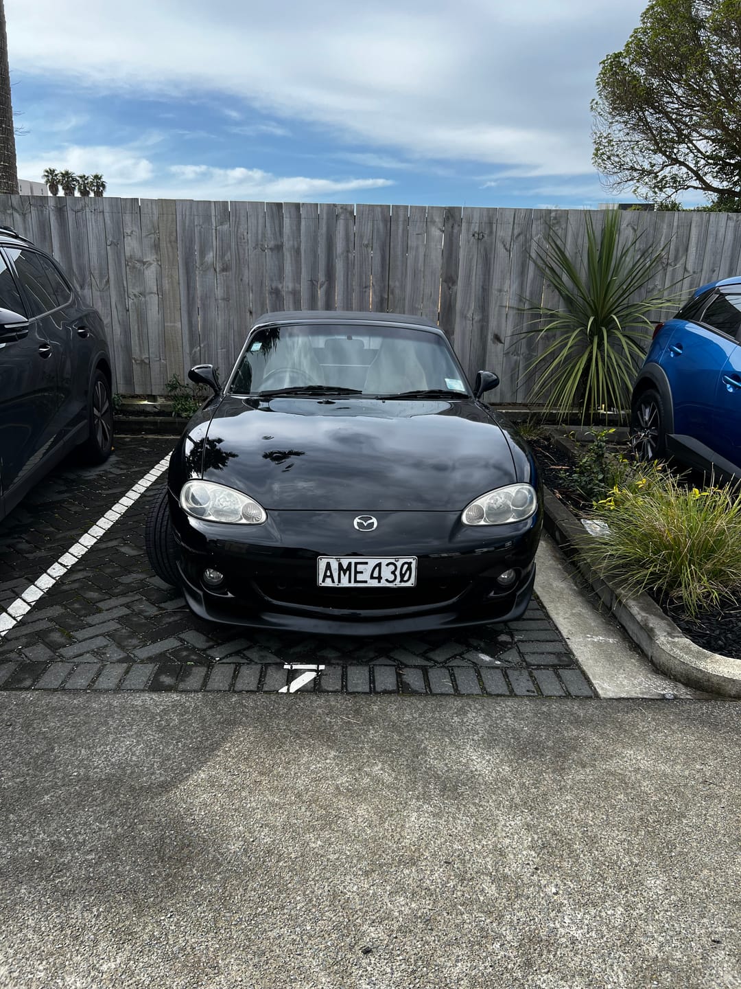 Customer photo review of Mazda MX5 NB2 Front Lower Lip - PU Plastic