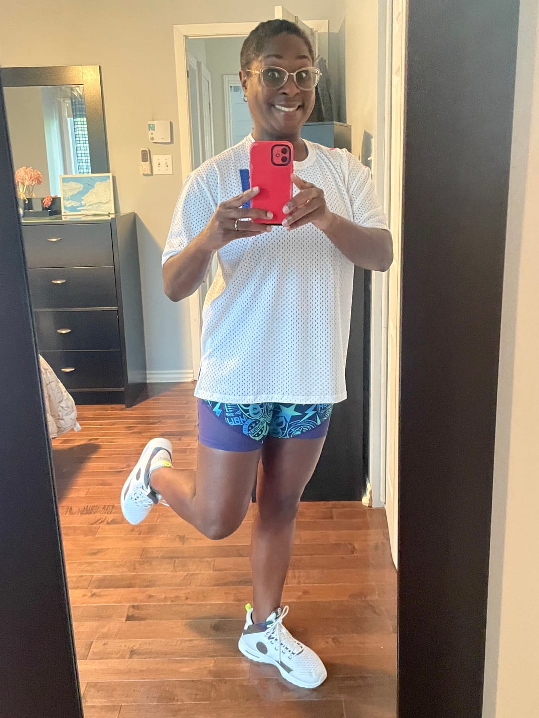 Customer photo review of Dale-Z Mesh Boxy Top
