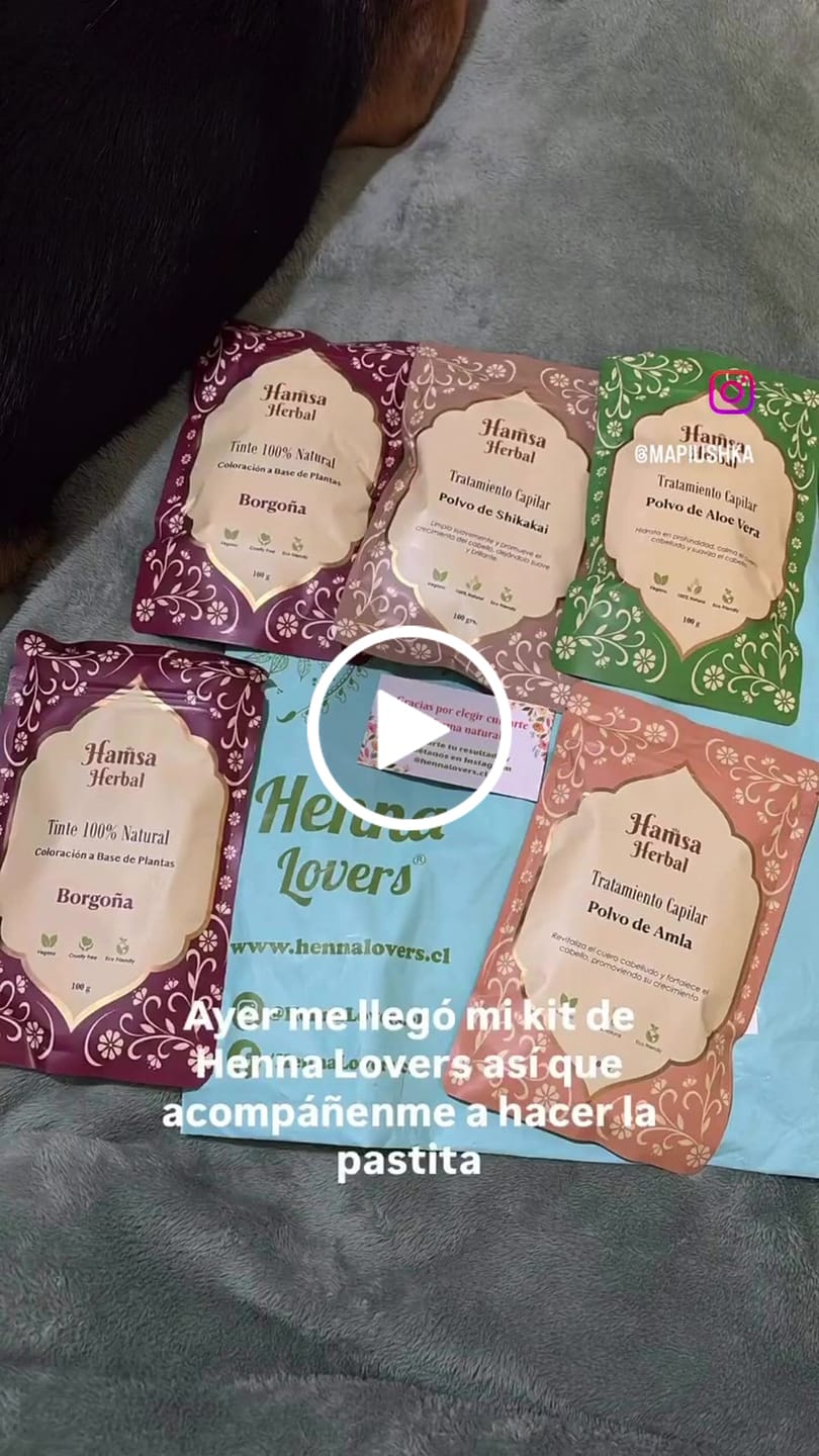 Customer video review of Polvo de Shikakai – Limpieza natural