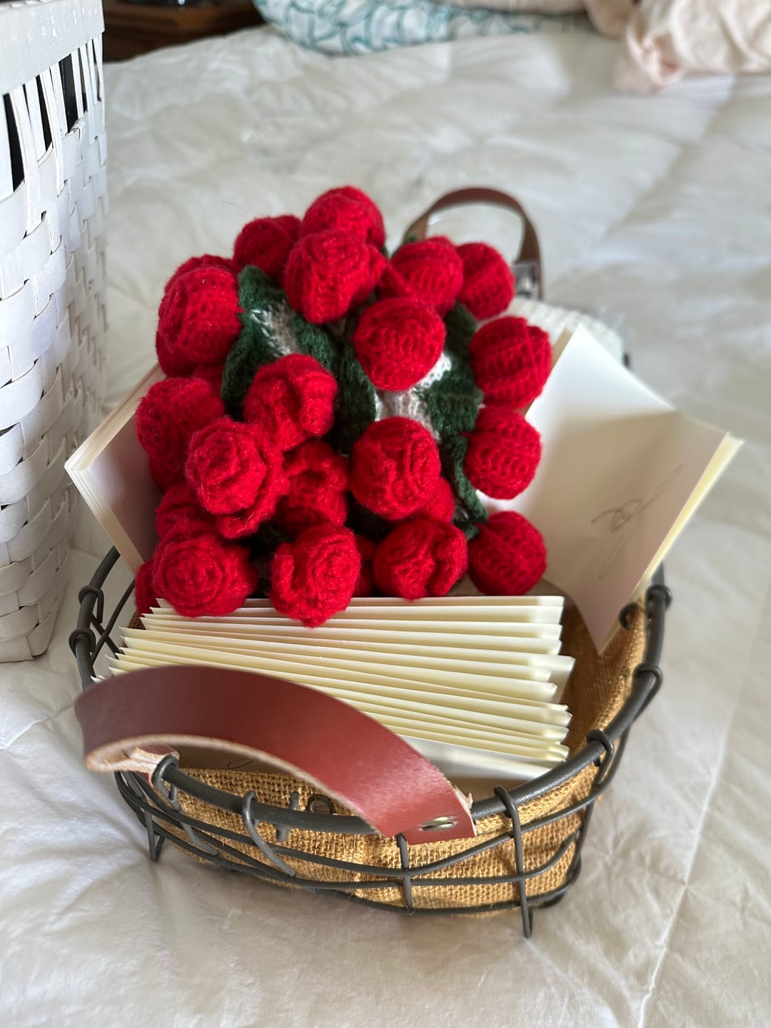 Customer photo review of Bloomie Bouquet Blanket