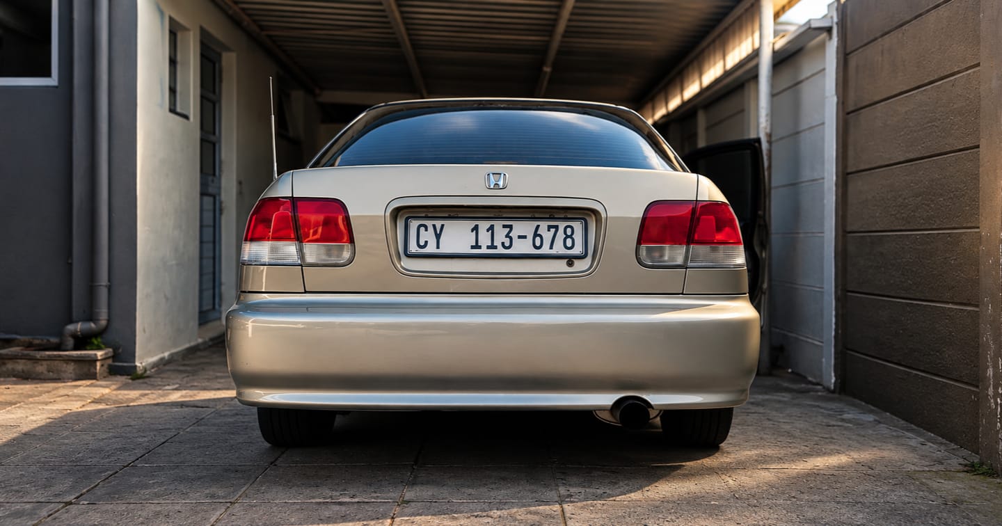 Customer photo review of Honda Ballade Outter Tail Light Set