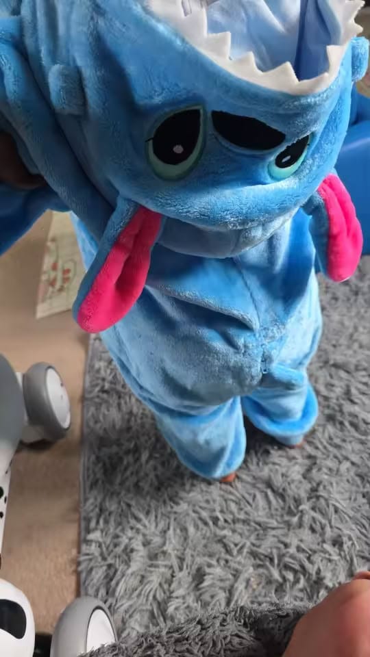 Customer photo review of Grenouillère Bébé Stitch