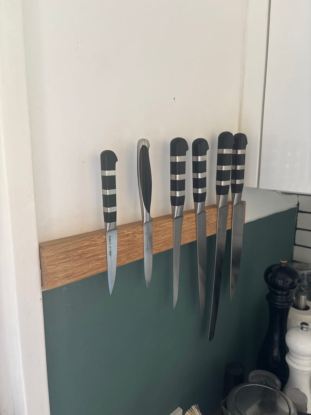 Customer photo review of Magnet Messerleiste CULTRO aus Holz