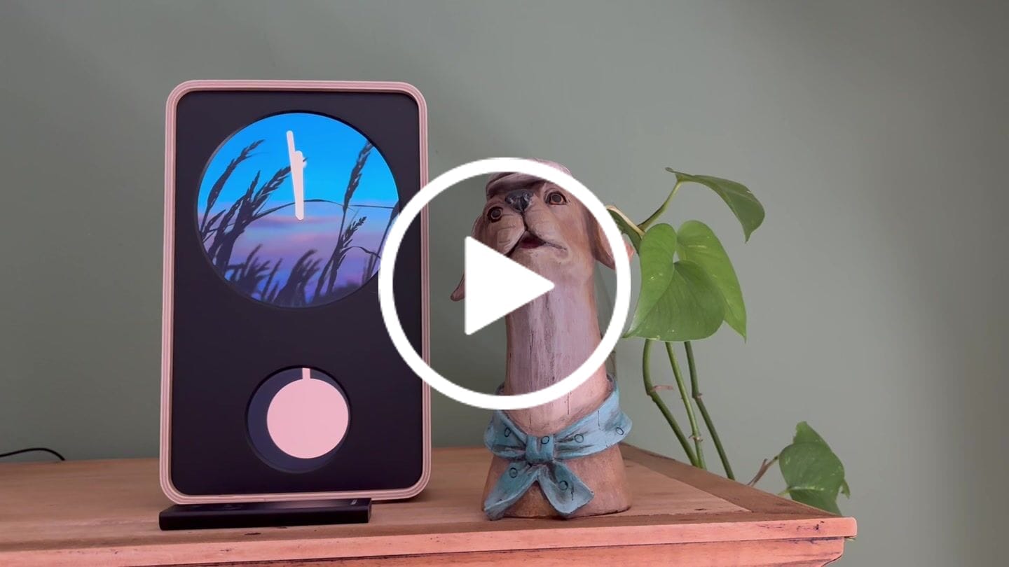 Customer video review of Klydoclock