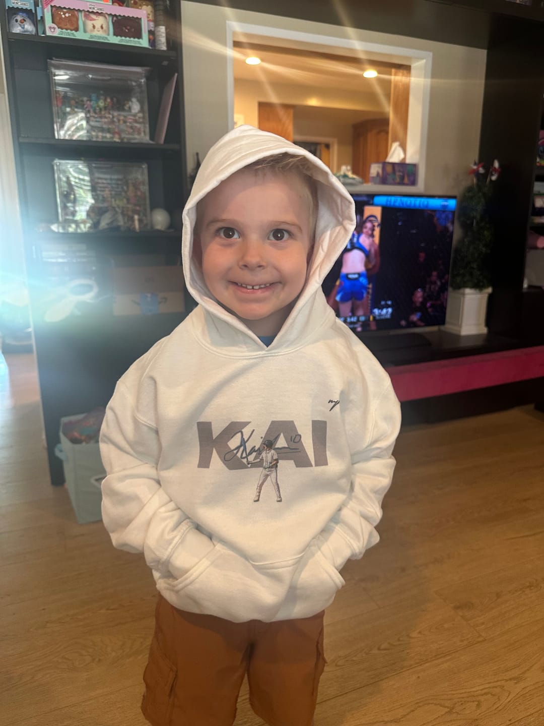 Customer photo review of Kai Carson Hoodie