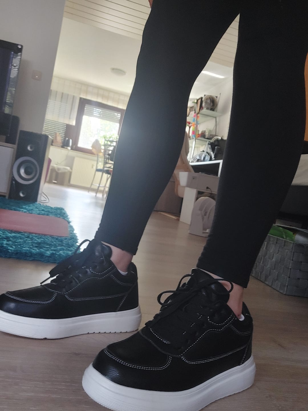 Customer photo review of ELEVATESHOES BLACK CLASSY