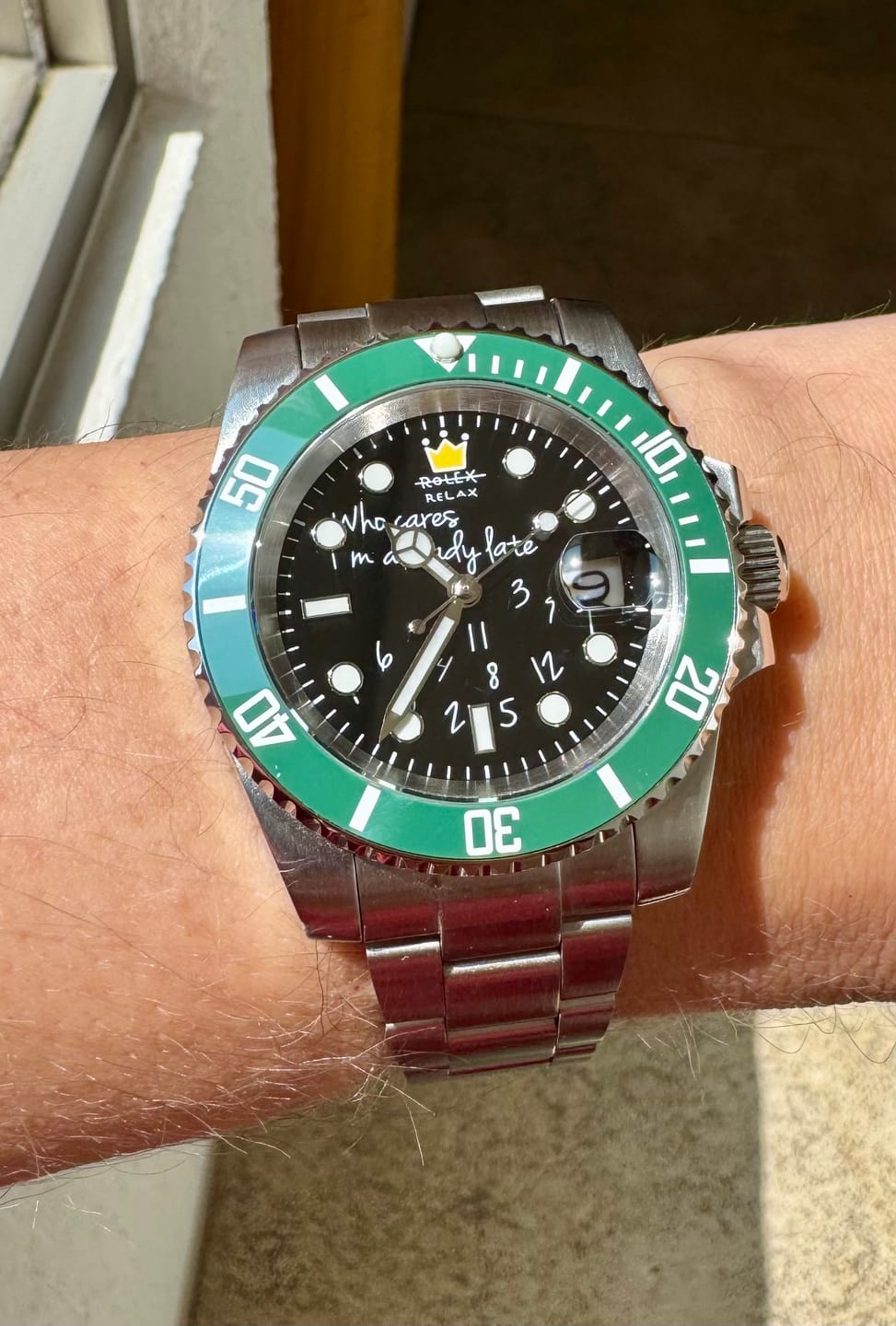 Customer photo review of HYDROCORE CLASSIC WATCH