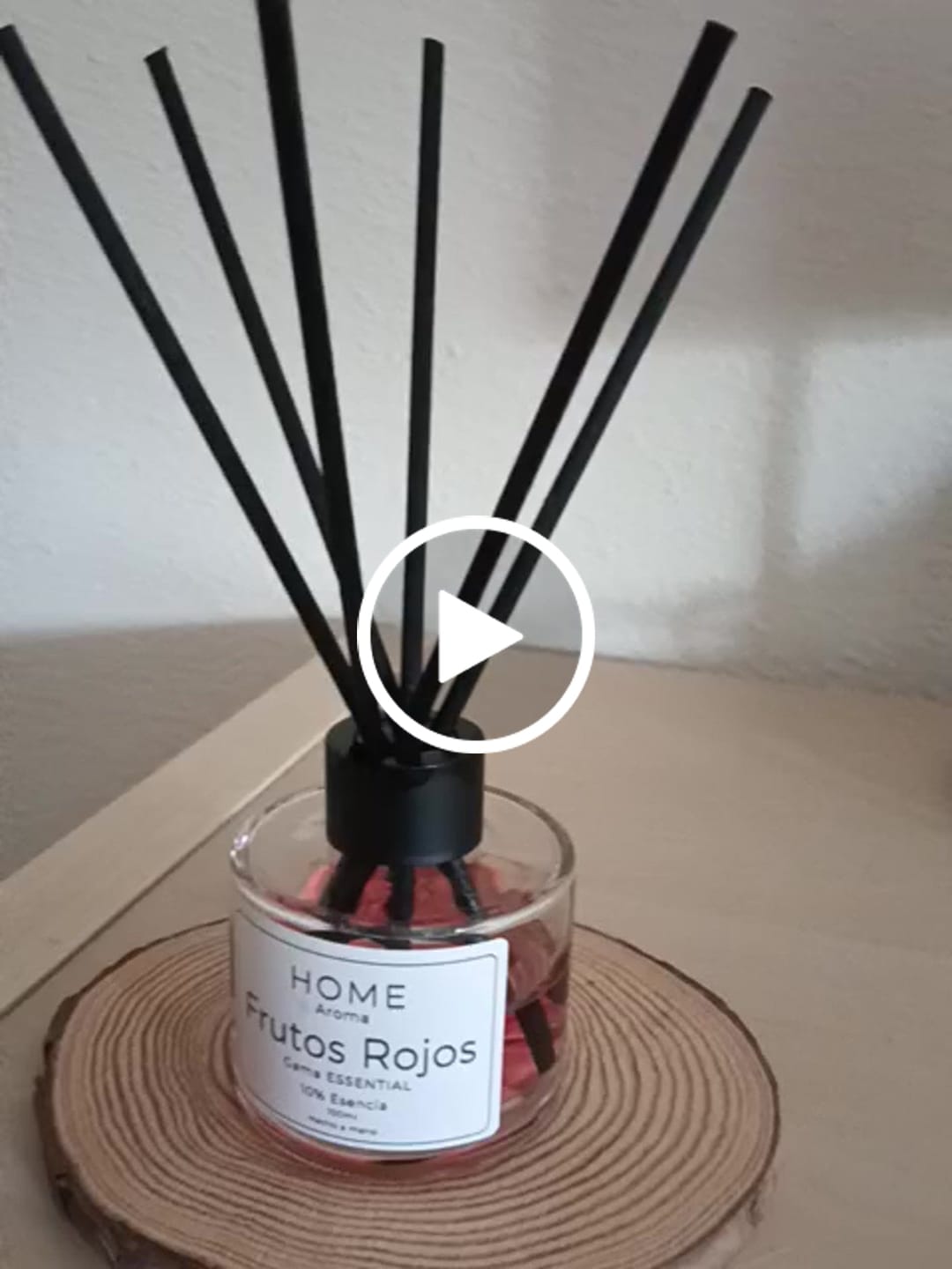 Customer video review of Fragancia FRUTOS ROJOS