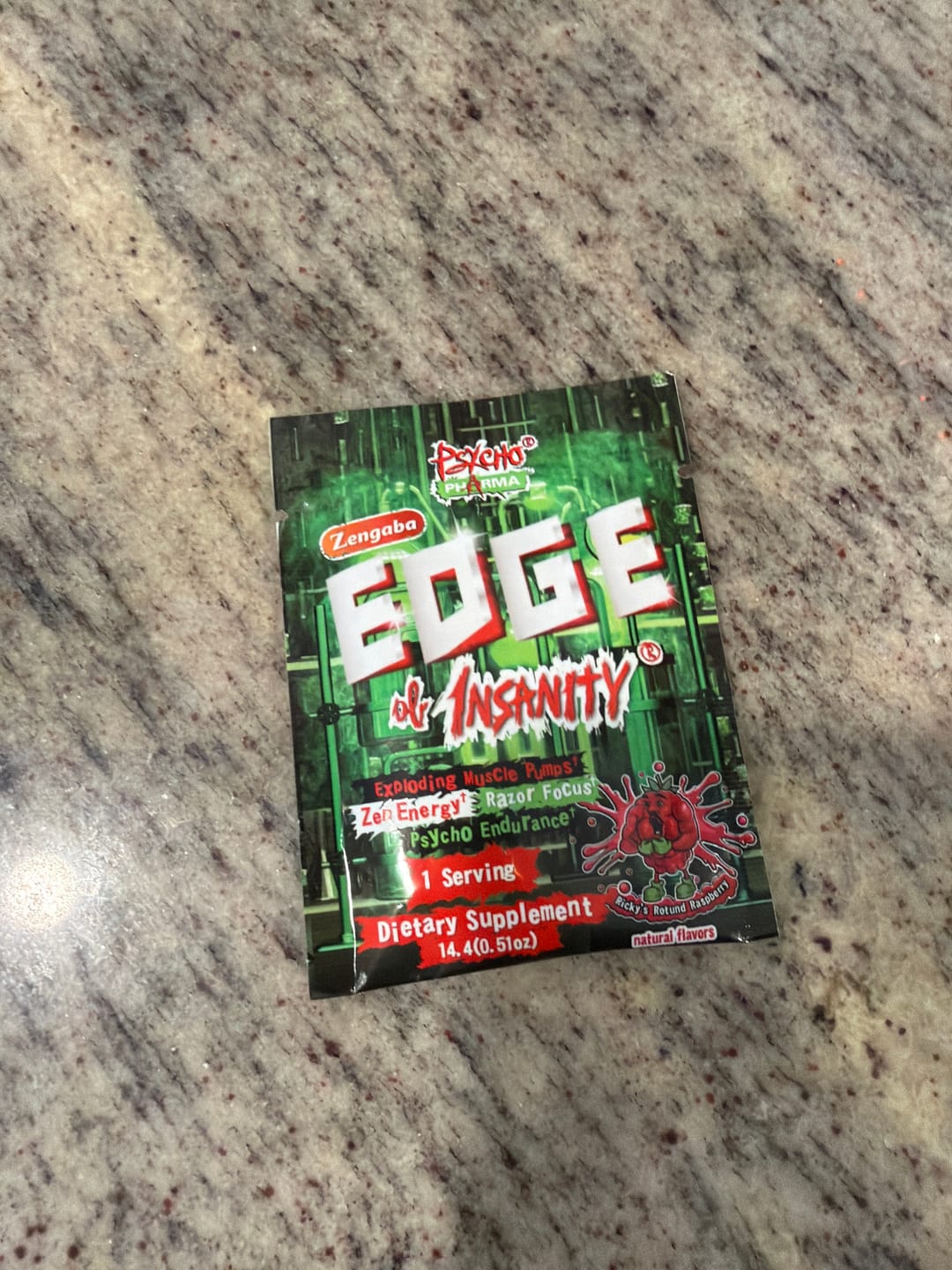 Customer photo review of Edge of Insanity Packet