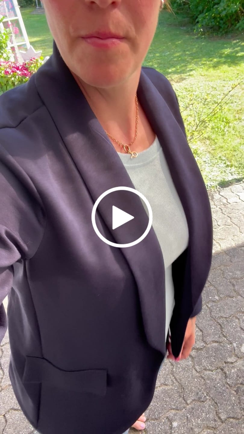 Customer video review of Gestreiftes Baumwoll Shirt KEEP IT SIMPLE rosa/flieder