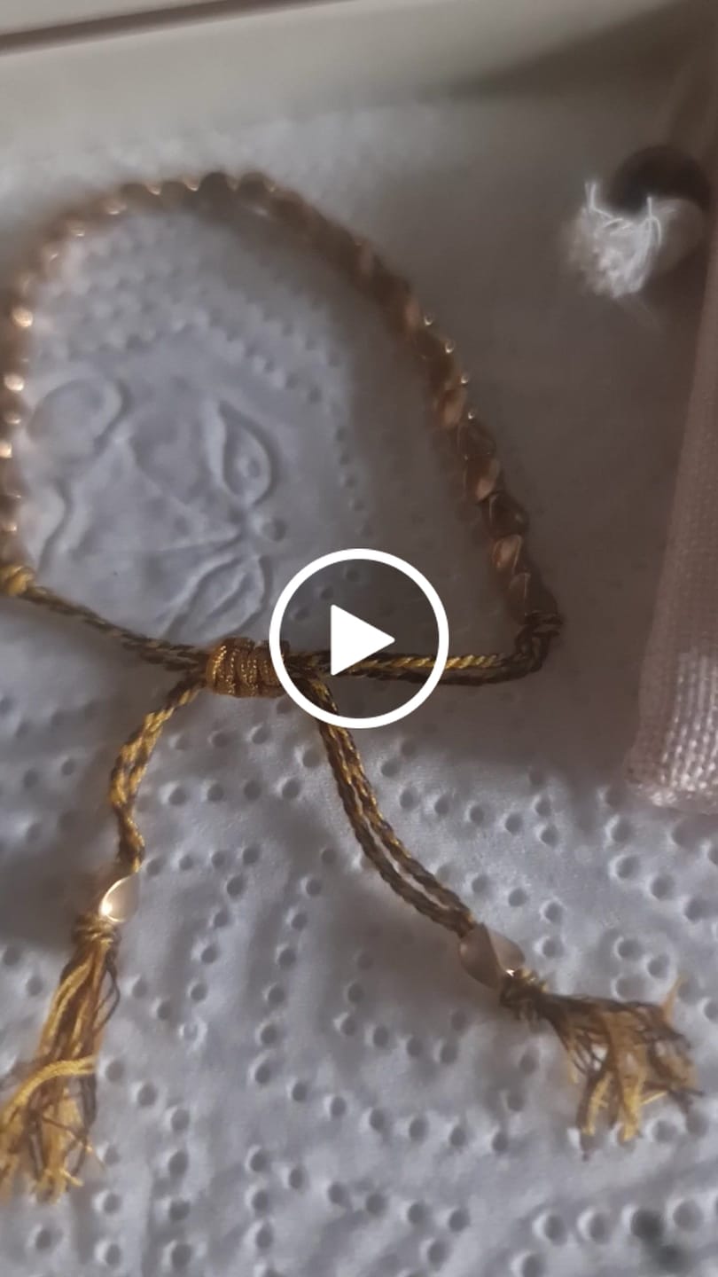 Customer video review of Buddha Stones Tibetan Copper Beads Healing Luck Bracelet