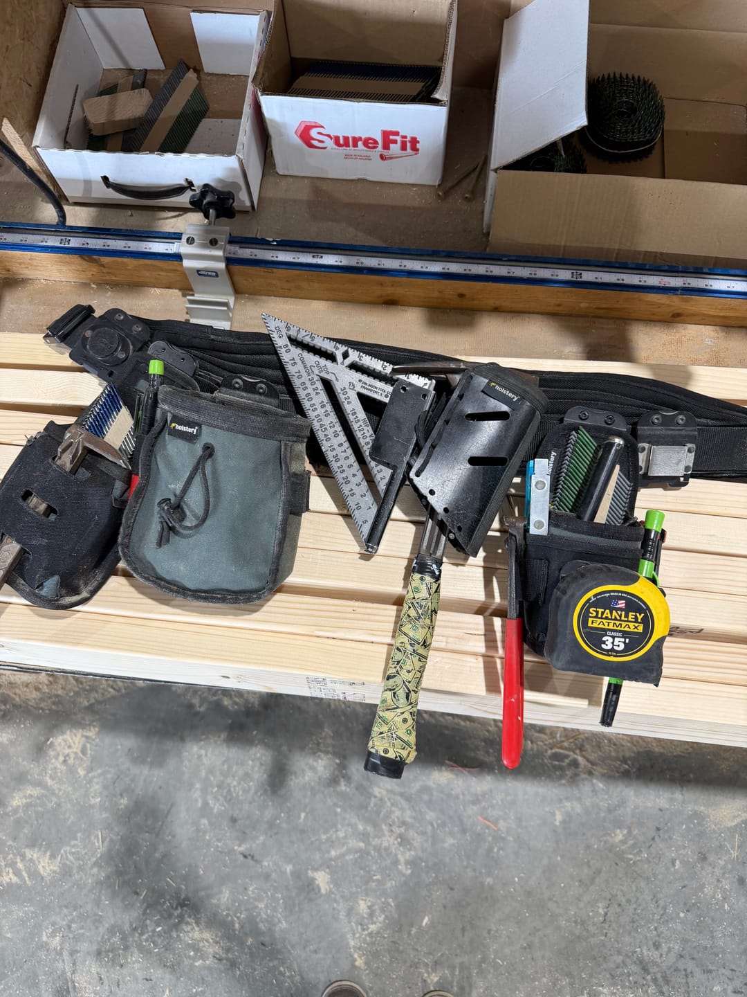 Customer photo review of ModBelt HD | Padded Modular Tool Belt