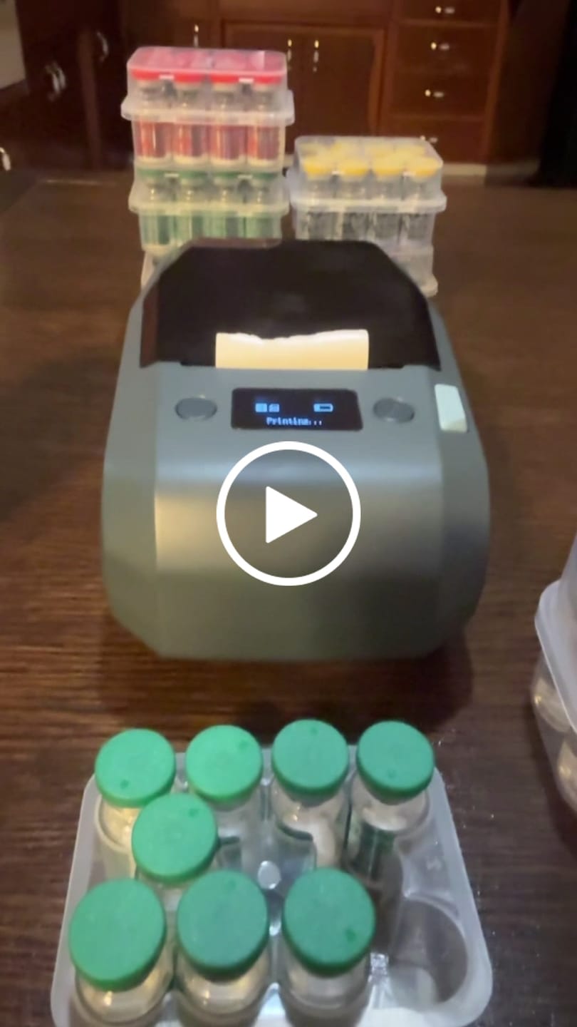 Customer video review of NIIMBOT Compatible M2 Labeling Ribbon, Replacement Refill Tapes