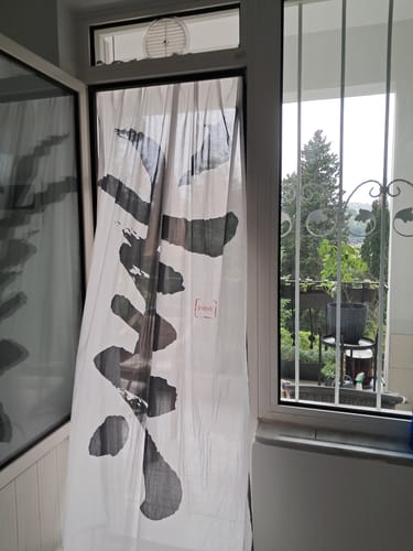 Customer photo review of Kanji Kaligrafi Desenli Pamuk Pareo & Sarong