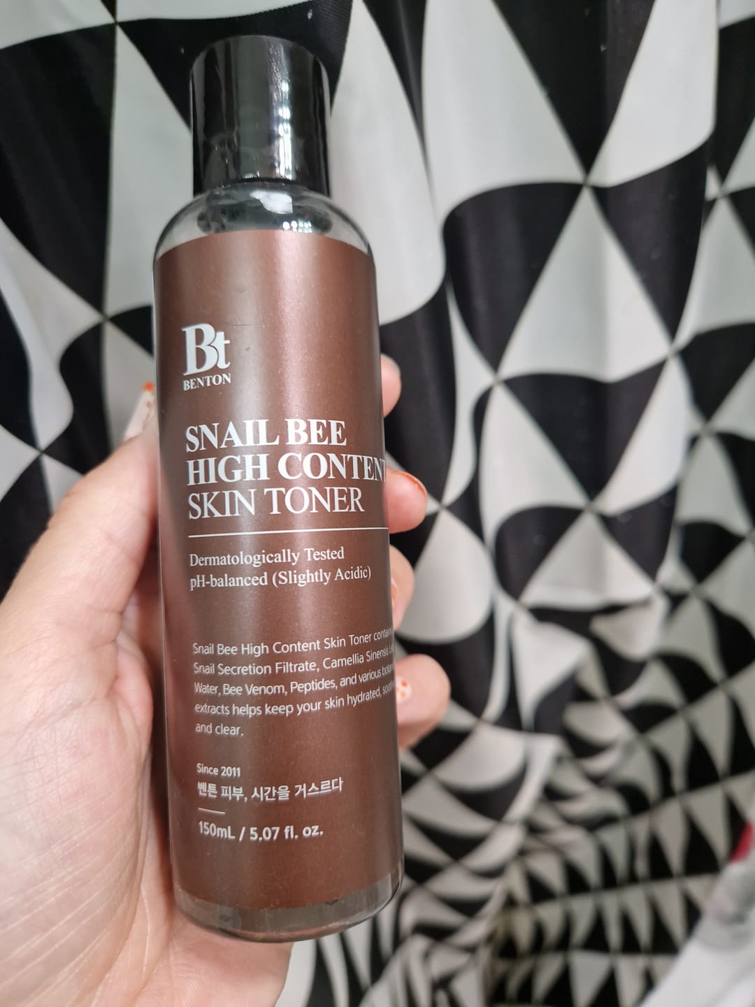 Customer photo review of Atjaunojošs toniks Benton Snail Bee High Content Skin Toner