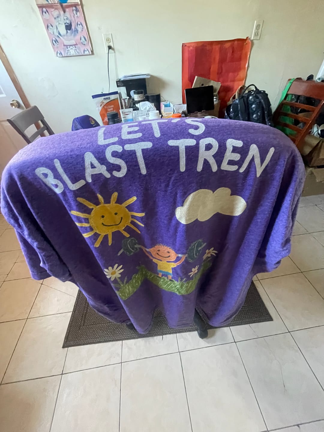 Customer photo review of Let's Blast Tren T-Shirt